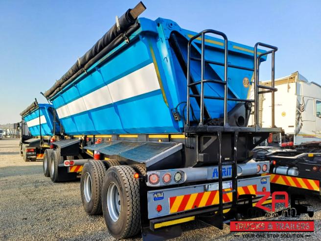 2018 AFRIT 40 CUBE SIDE TIPPER TRAILER #53199